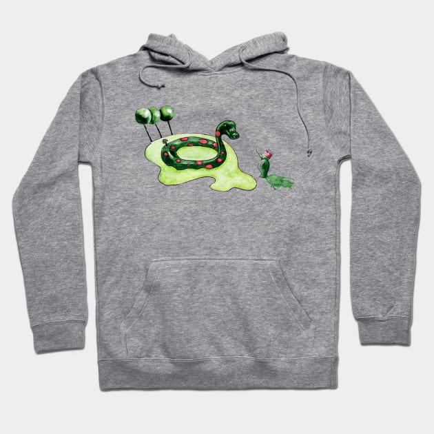 The Lake Monster Hoodie by Timone